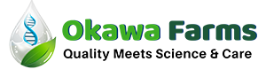 Okawa Farms organic dairy farm logo